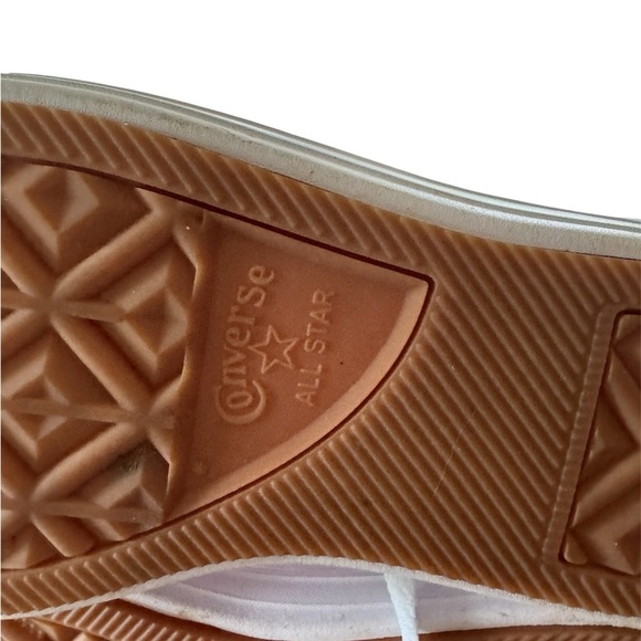 Converse Women’s Platform, Flamingo Pink and White High-Top Sneakers Sz 8.5 - Picture 6 of 7